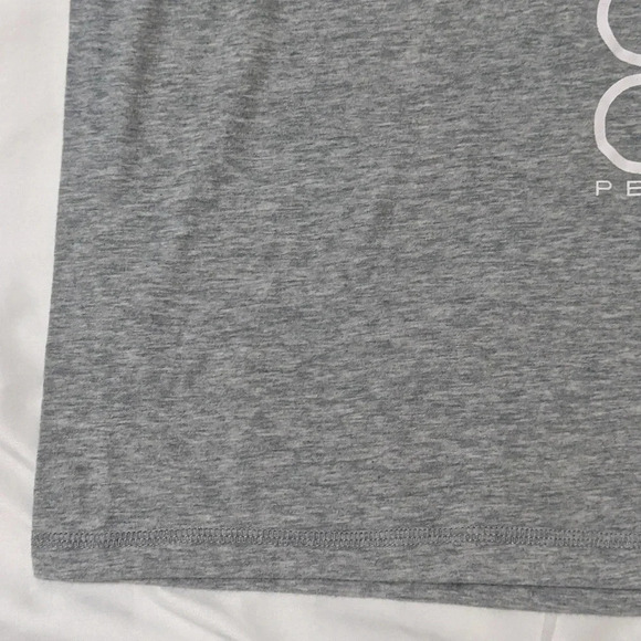 Calvin Klein Performance Sleeveless Boxy Crop Top, Color Gray Size L - Picture 5 of 14